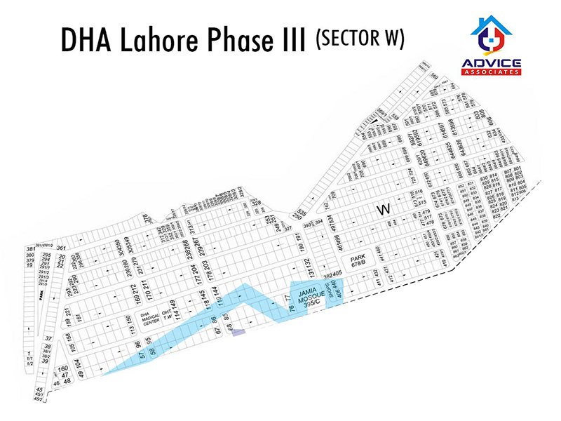 DHA Lahore Phase 3 sector W