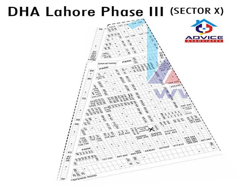 DHA Lahore Phase 3 sector X
