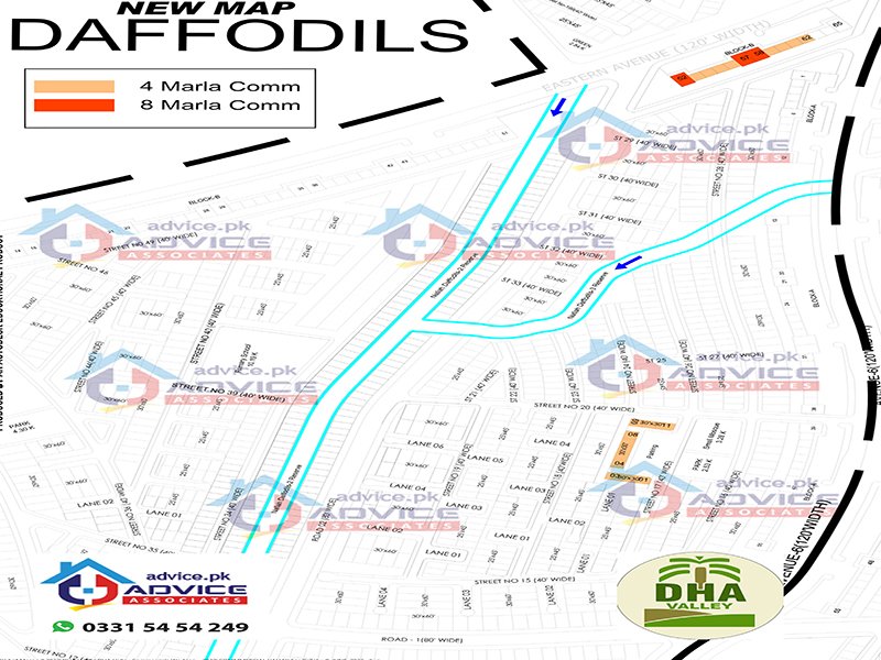 Daffodil Dha valley New Map