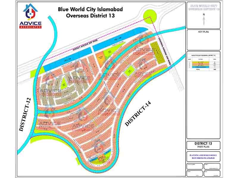BWC Overseas District 13 Map