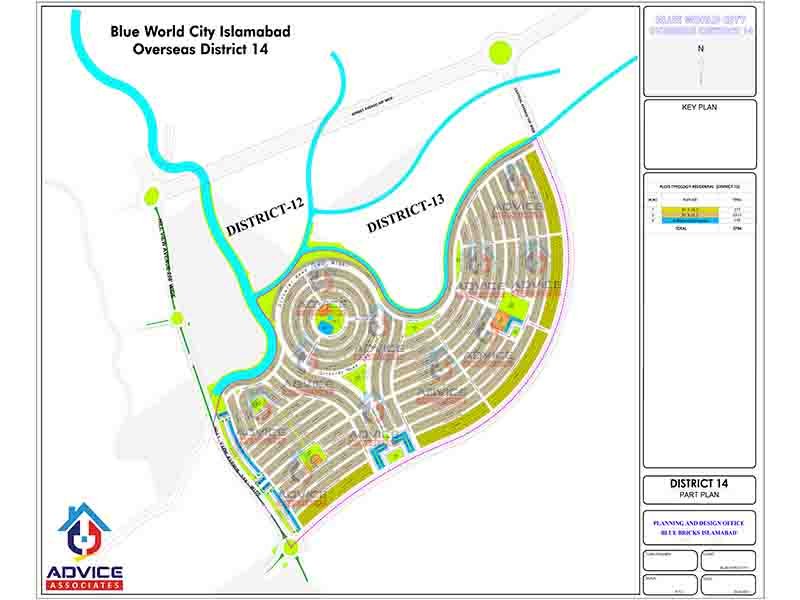 BWC Overseas District 14 Map