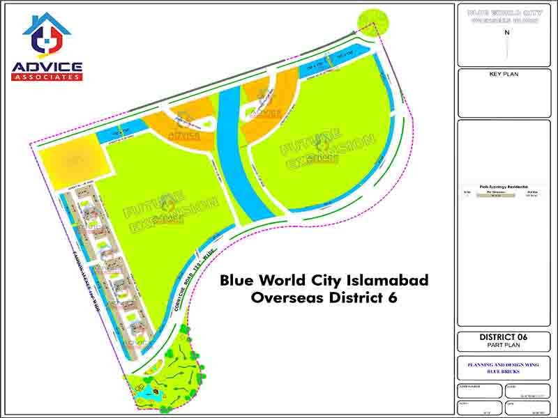 BWC Overseas District 6 Map