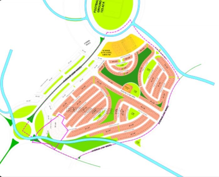 BWC Sports Valley Enclosure 11 Map