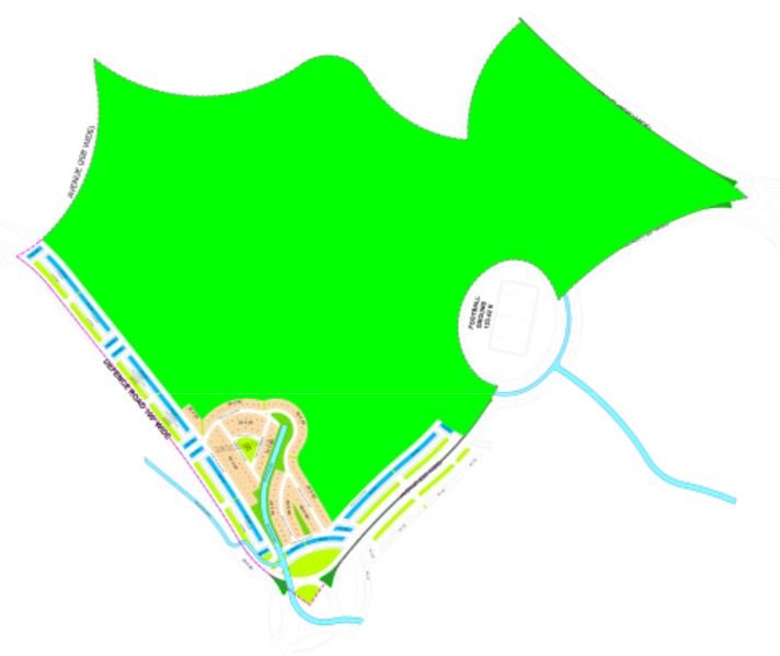 BWC Sports Valley  Enclosure 19 Map
