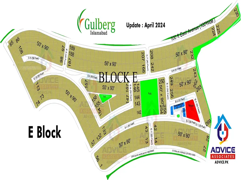 Gulberg Residentia Block E