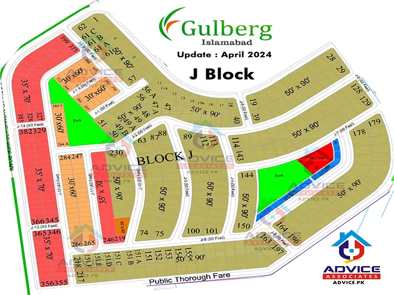 Gulberg Residentia Block J