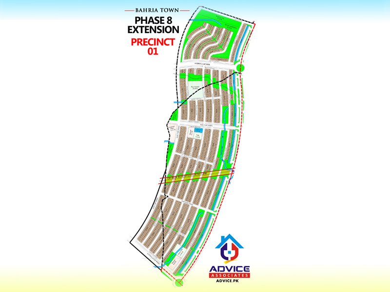 Bahria Town Phase 8 Ext Precinct 1