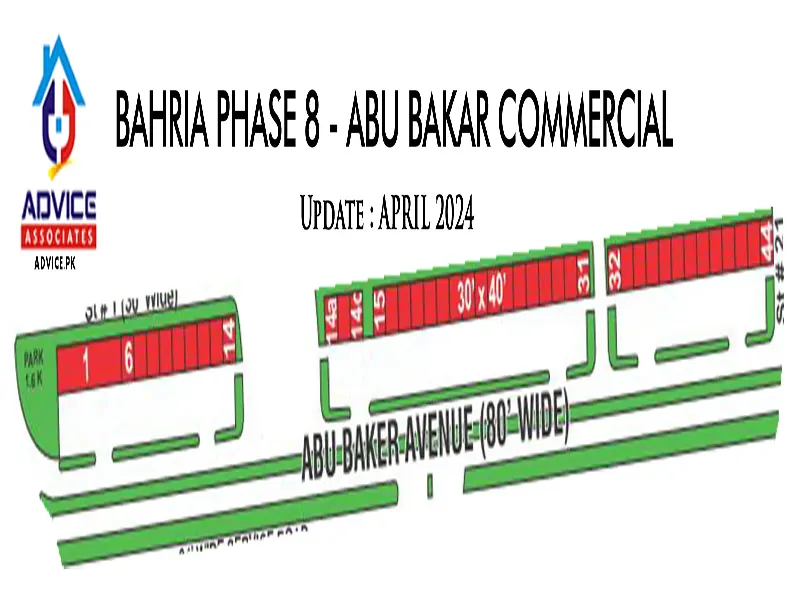 Bahria safari valley Abubakar Commercial map