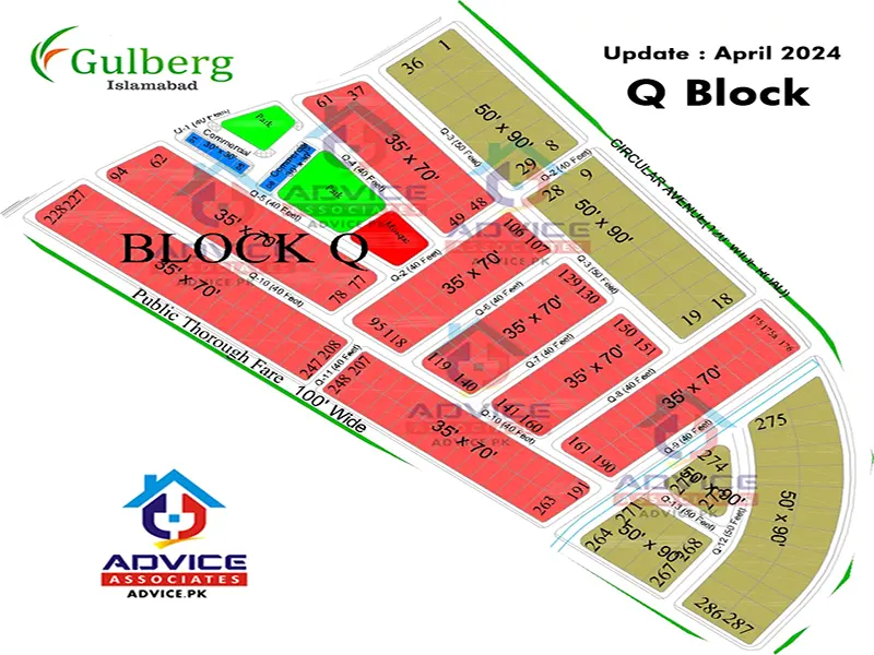 Gulberg Residentia Block Q