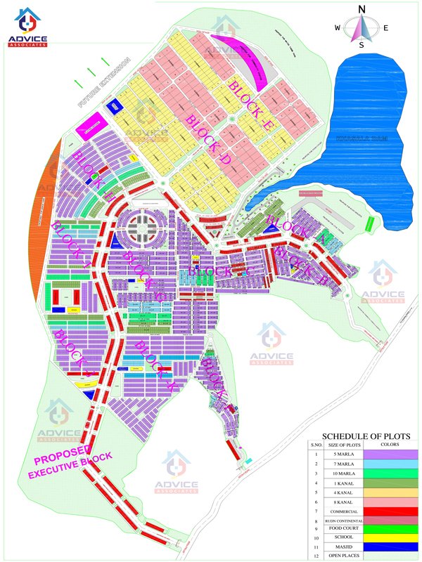 Rudn Enclav Map