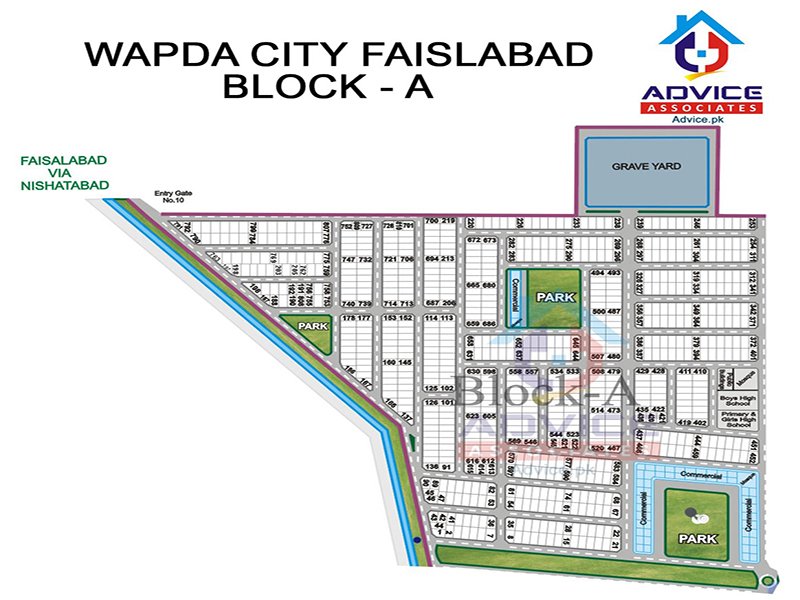 Wapda city Block A