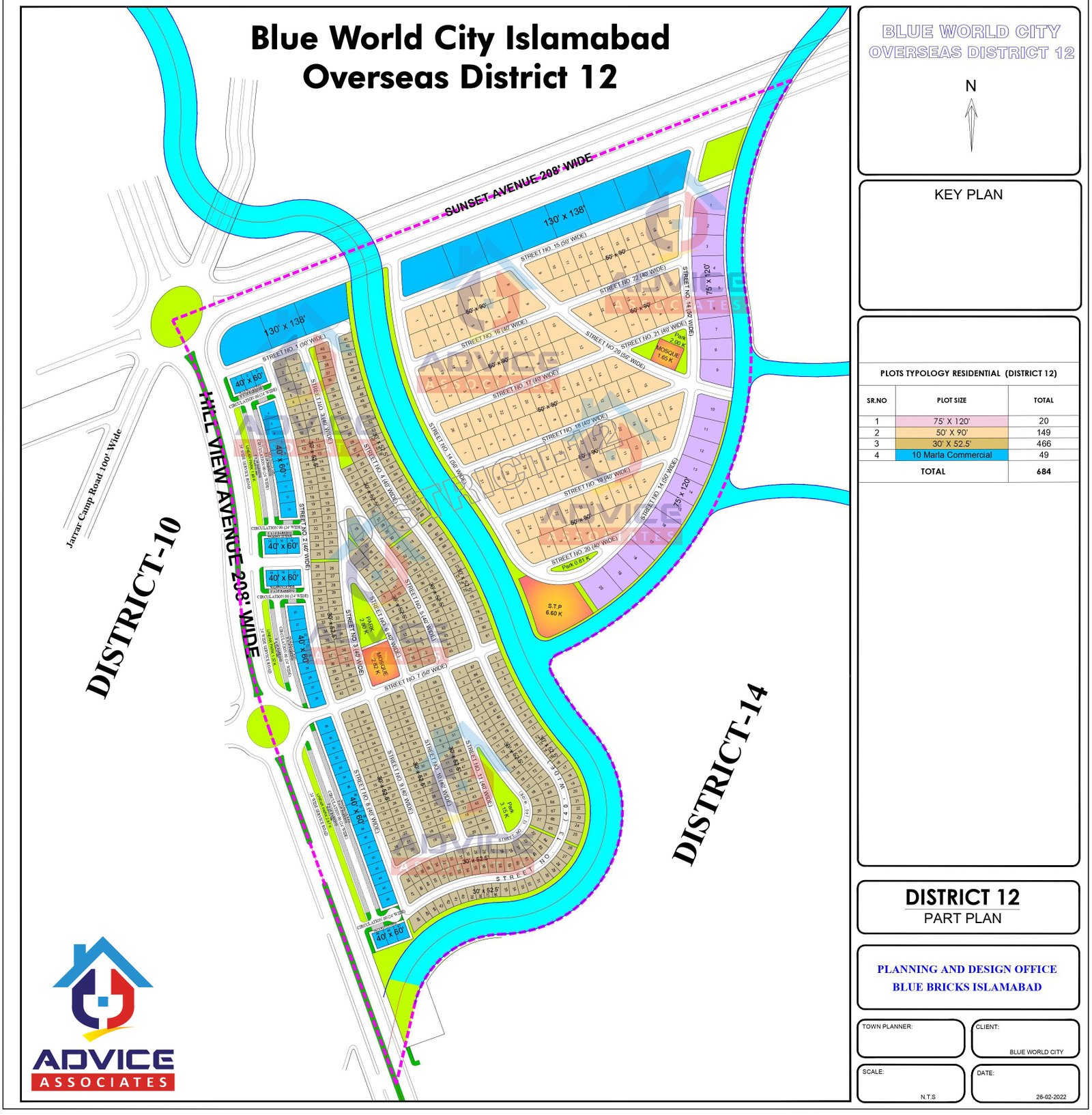 BWC Overseas District 12 Map