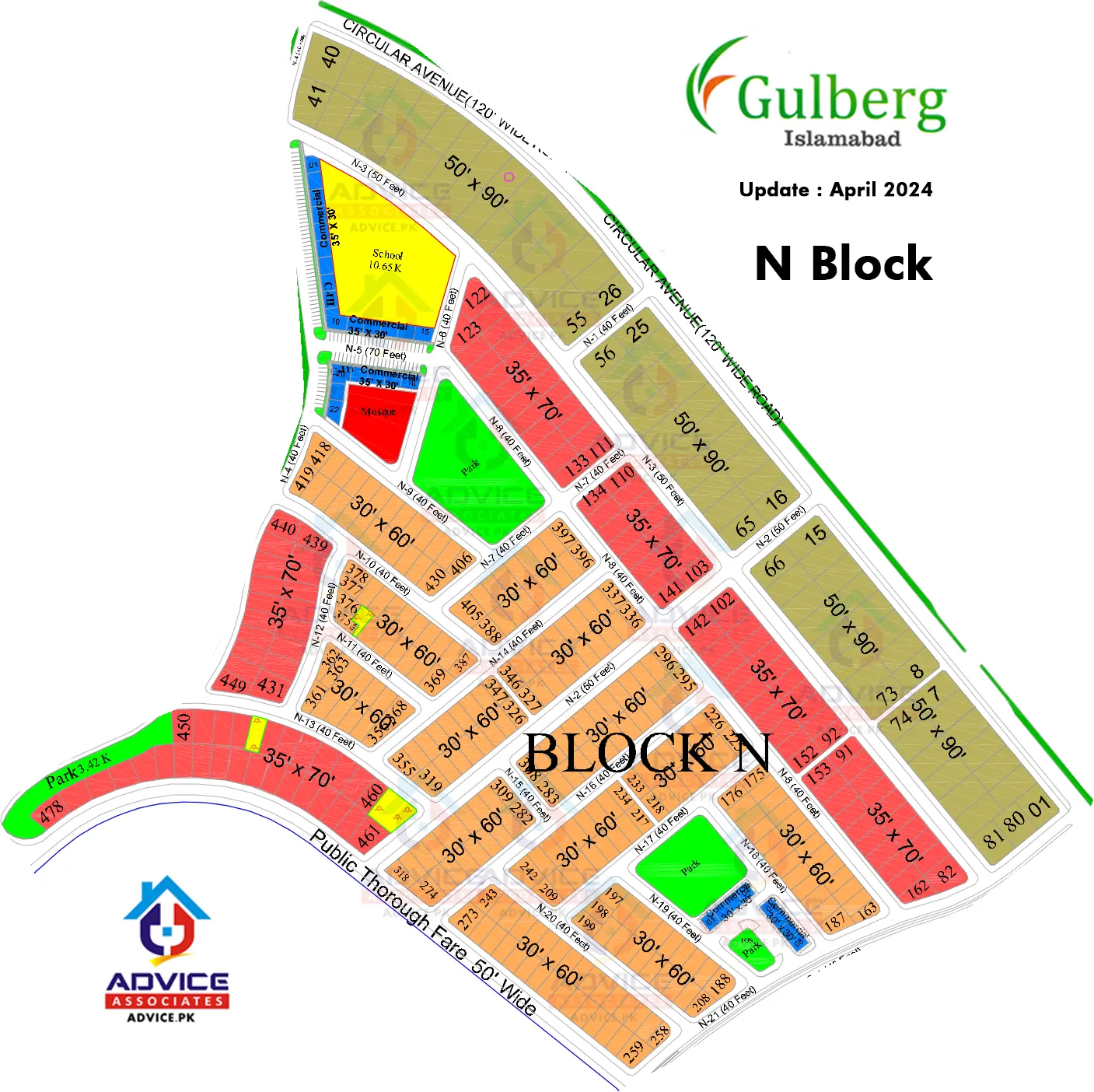 Gulberg Residentia Block N