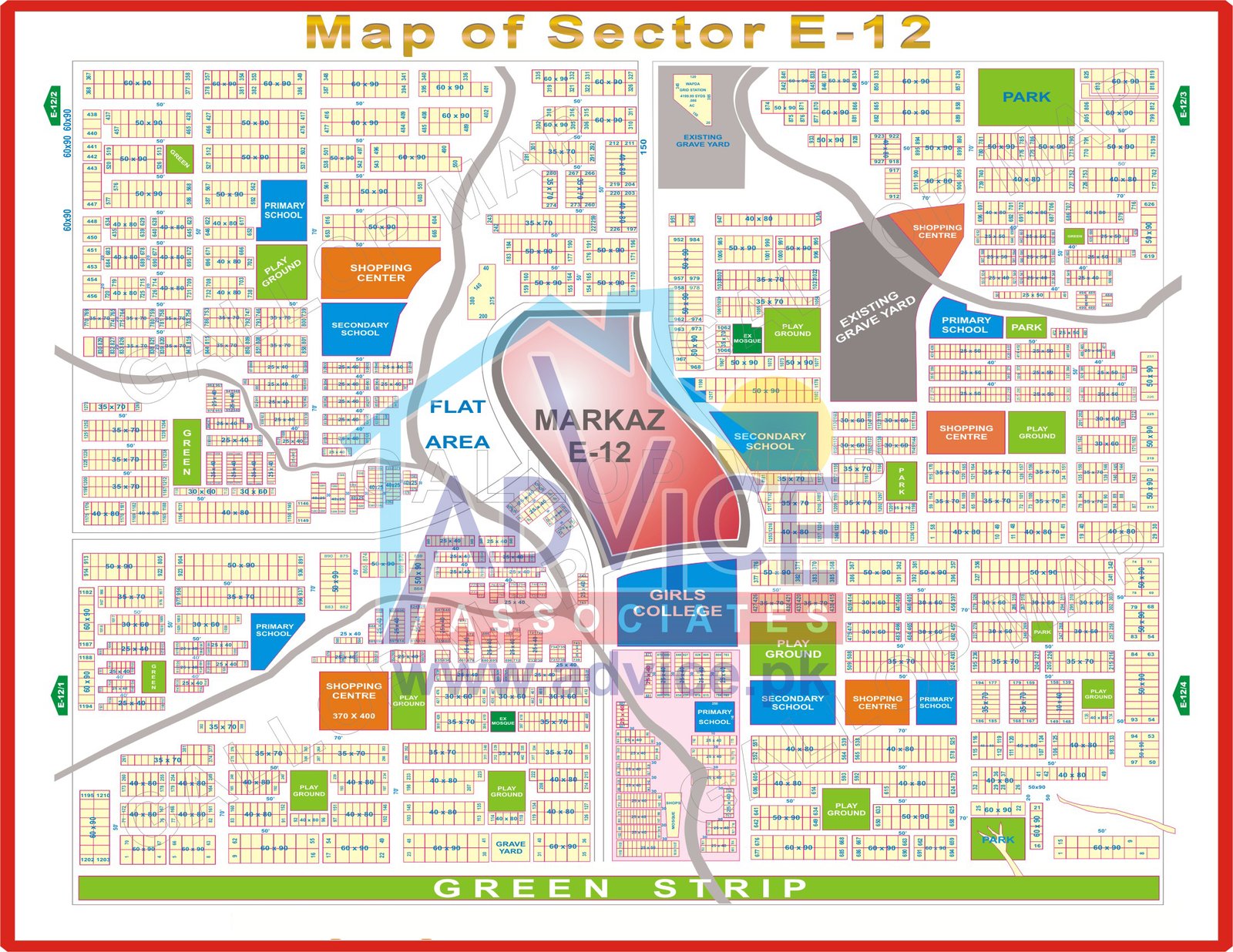 I 14 1 Islamabad Map Islamabad Maps | Cda Sectors Islamabad | Maps Islamabad | Islamabad Cda Maps  .